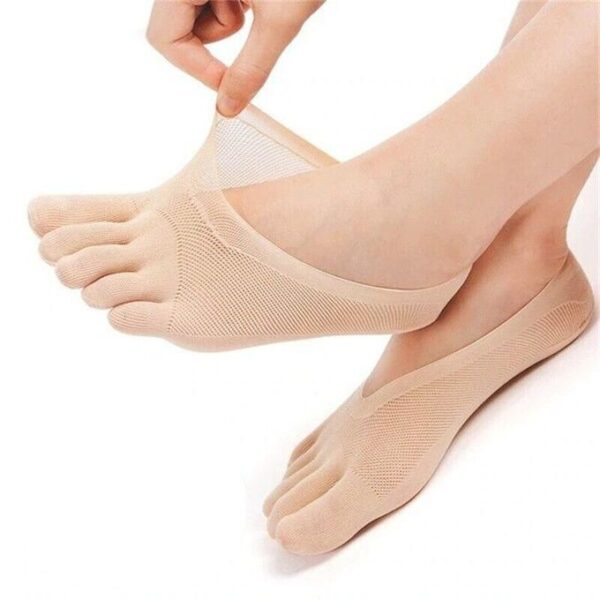 6 Orthopedic Compression Socks Women  Toe Socks Low Cut Liner