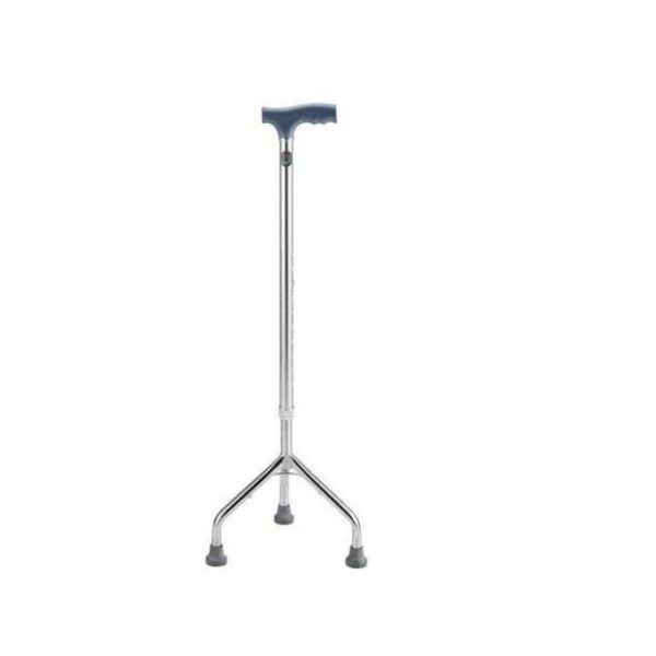 Solid Adjustable Aluminium Tripod Walking Stick