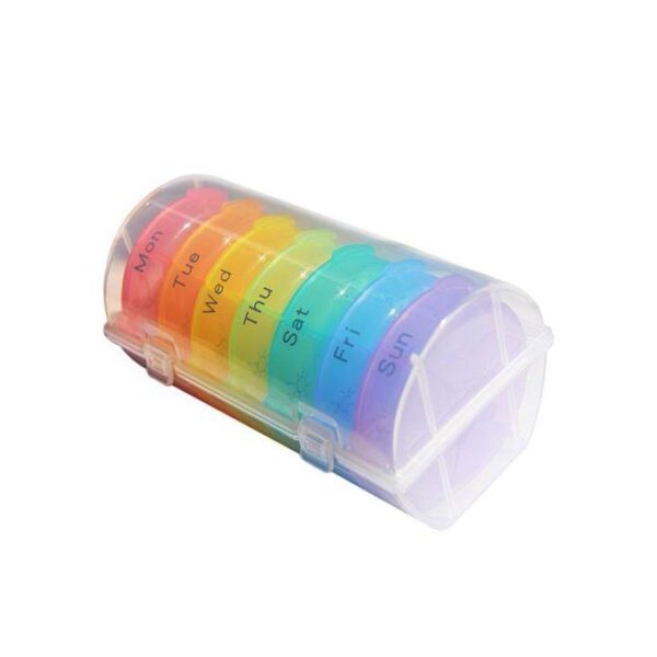 Weekly Pill Organizer Pill Box Large  Compartments